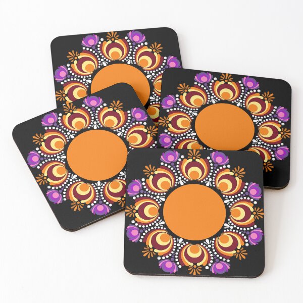 Item preview, Serene Sunset Dot Mandala designed and sold by Triplicate Limited.