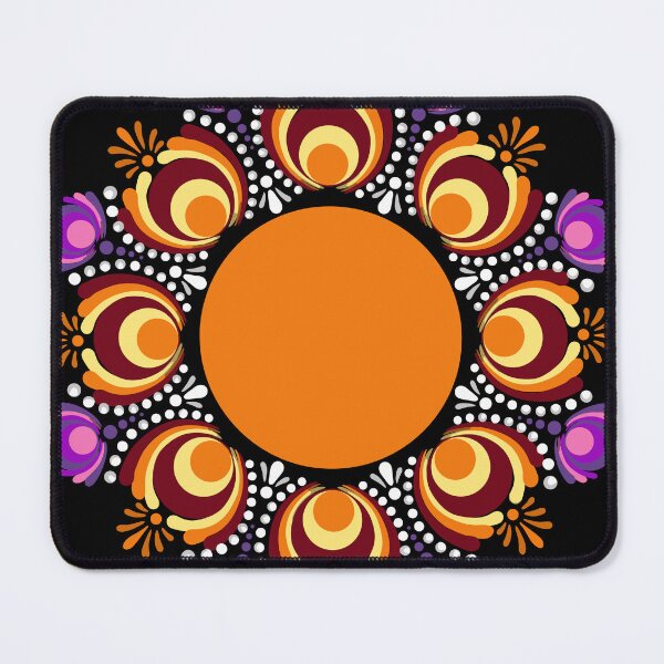 Item preview, Serene Sunset Dot Mandala designed and sold by Triplicate Limited.