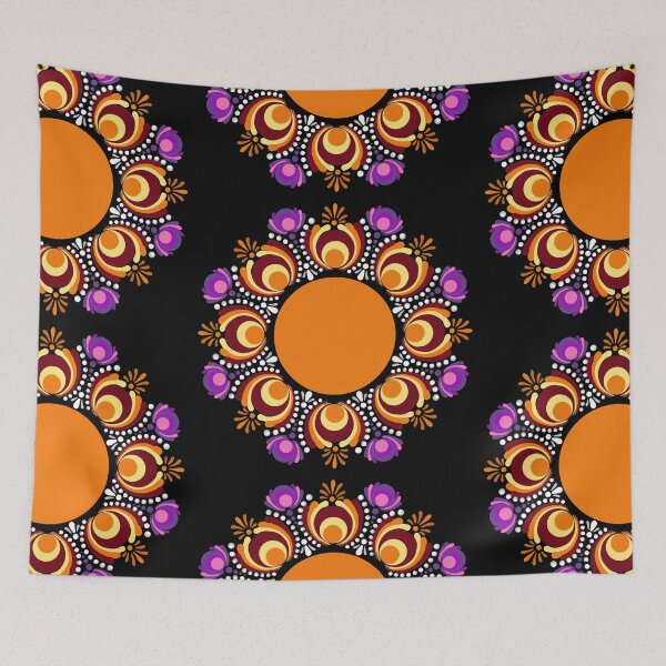 Item preview, Serene Sunset Dot Mandala designed and sold by Triplicate Limited.