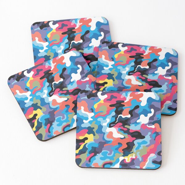 Item preview, Bright Urban Camo Camouflage Design Pattern designed and sold by sμ (smew).