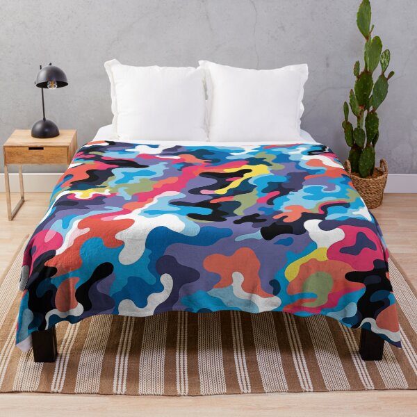 Item preview, Bright Urban Camo Camouflage Design Pattern designed and sold by sμ (smew).