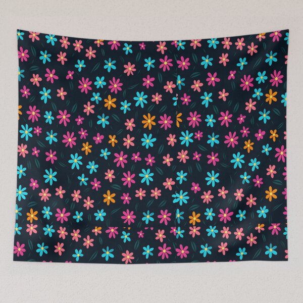 Item preview, Neon Flowers Seamless Pattern designed and sold by alaa-mously.