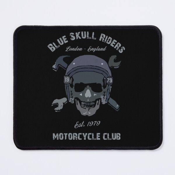 Artikelvorschau, Blue Skull Riders Motorradclub entworfen und verkauft von Bianca-Design.