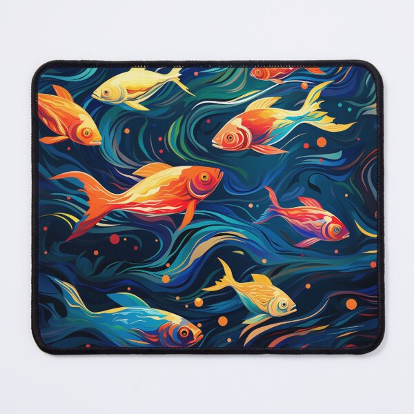 Item preview, Fish In The Ocean Pattern designed and sold by AiHead.
