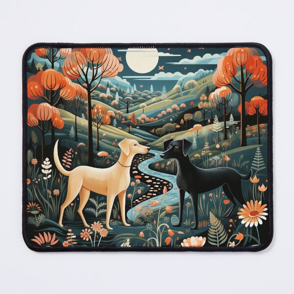 Item preview, Naive art dogs designed and sold by aghnadarragh.