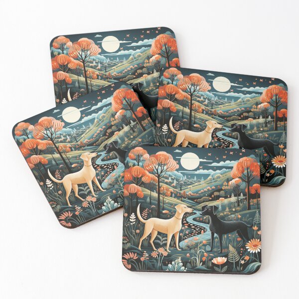 Item preview, Naive art dogs designed and sold by aghnadarragh.