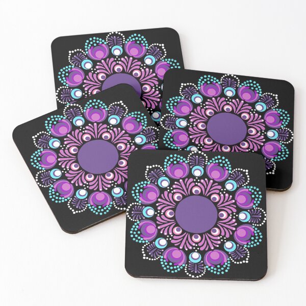Item preview, Purple Passions Dot Mandala designed and sold by Triplicate Limited.