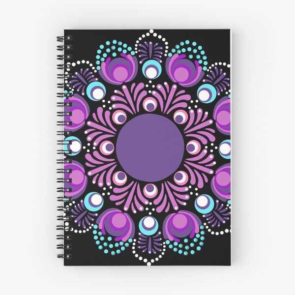 Item preview, Purple Passions Dot Mandala designed and sold by Triplicate Limited.