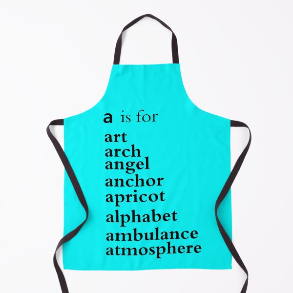 Item preview, A is for art: Alphabet a-z Words - Alphabet Words designed and sold by matrixvip.