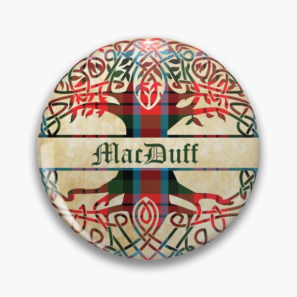 Item preview, MacDuff Tree of Life Clan Scottish Surname tartan designed and sold by BagTown Clans.