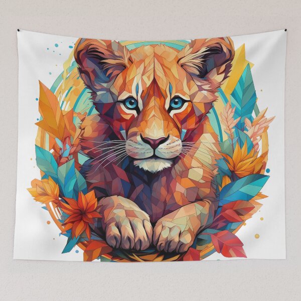 Item preview, A lion cub designed and sold by aghnadarragh.