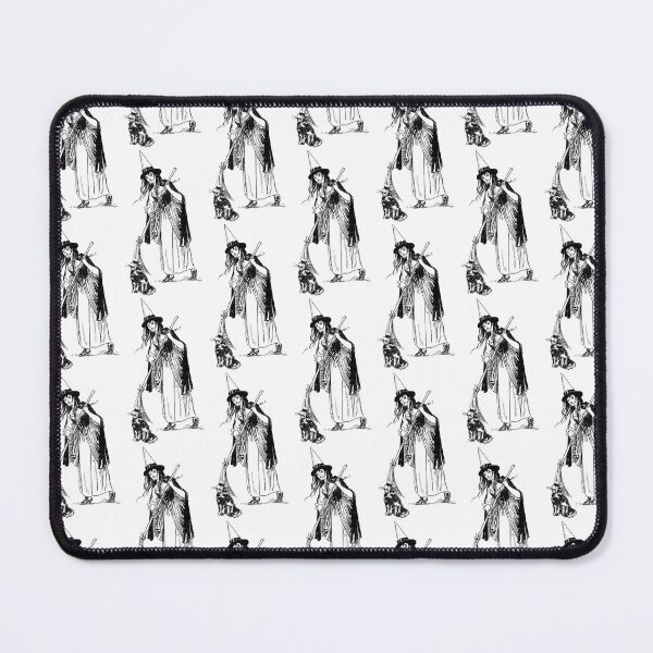 Item preview, Sexy Witch with Broom and Cat- Available As Art Prints-Mugs,Cases,Duvets,T Shirts,Stickers,etc designed and sold by born30.
