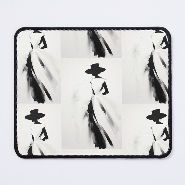 Item preview, High Contrast Elegance: Abstract Power of Fashion's Mystery designed and sold by Piotrek0001.