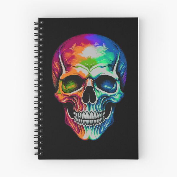 Item preview, Holographic Rainbow Skull designed and sold by Khihi.