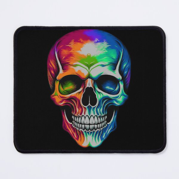 Item preview, Holographic Rainbow Skull designed and sold by Khihi.