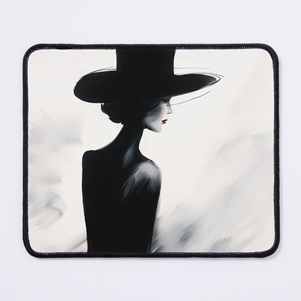 Item preview, High Contrast Elegance: Abstract Power of Fashion's Mystery designed and sold by Piotrek0001.