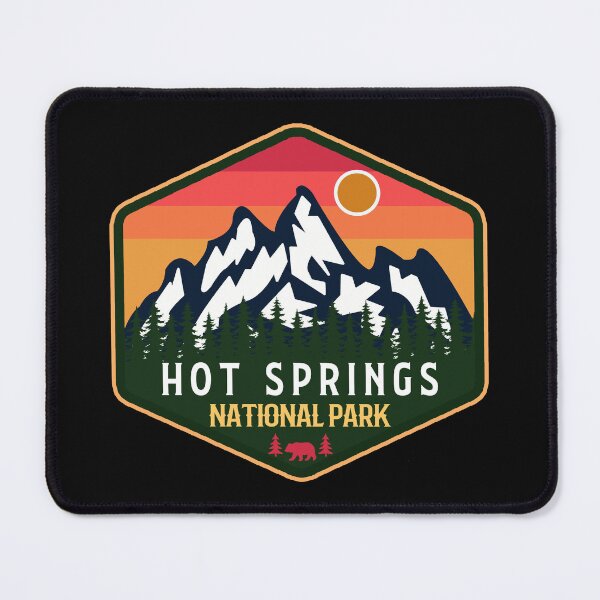 Item preview, Hot Springs National Park designed and sold by nature-space.