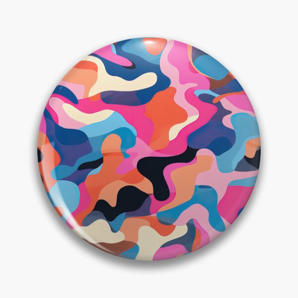 Item preview, Neon Abstract Urban Camo Camouflage Design Pattern designed and sold by sμ (smew).