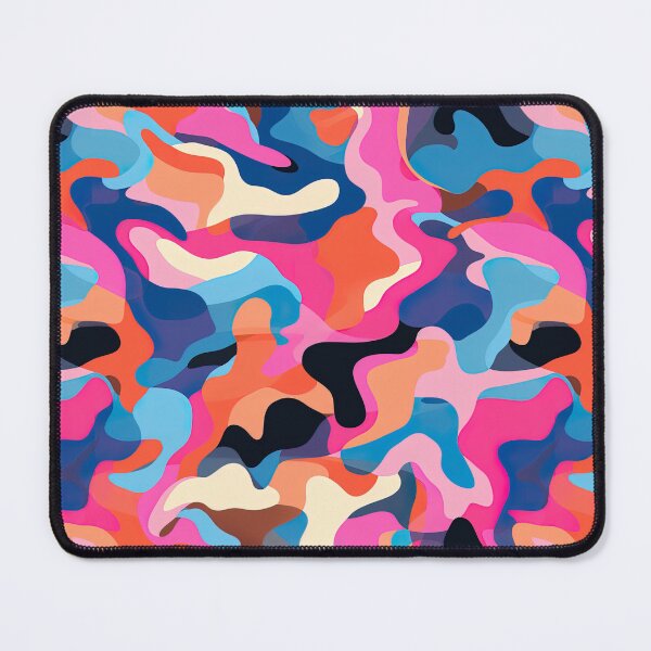 Item preview, Neon Abstract Urban Camo Camouflage Design Pattern designed and sold by sμ (smew).