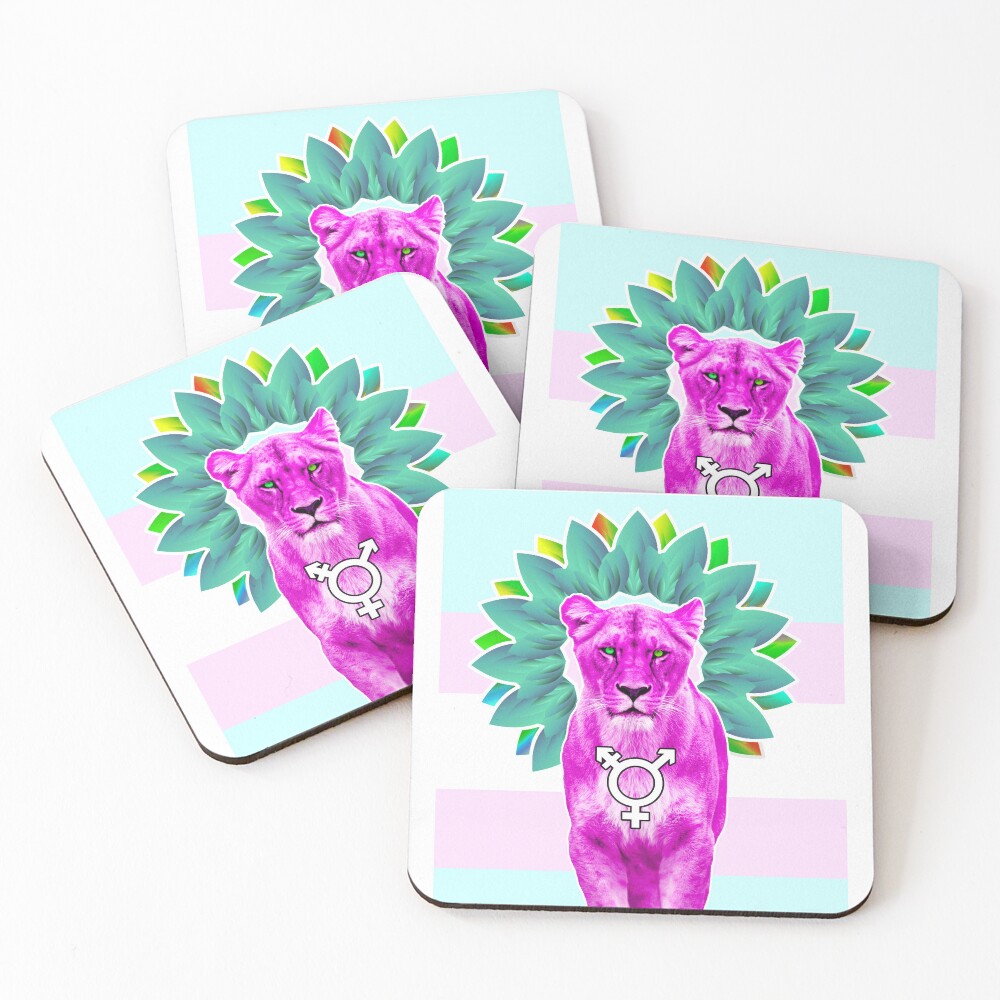 Item preview, Coasters (Set of 4) designed and sold by bubastisarts.
