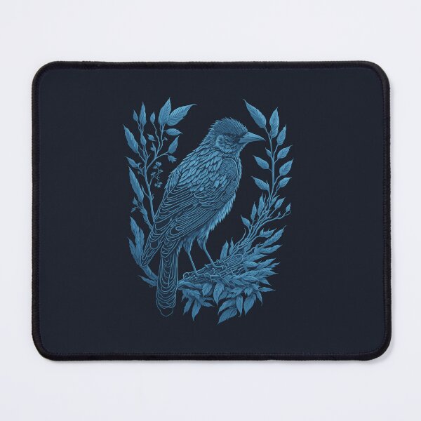 Item preview, Butcherbird with trees t shirt design  designed and sold by teedesigndaily.