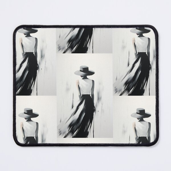 Item preview, High Contrast Elegance: Abstract Power of Fashion's Mystery designed and sold by Piotrek0001.