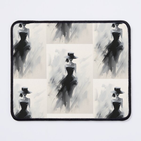 Item preview, High Contrast Elegance: Abstract Power of Fashion's Mystery designed and sold by Piotrek0001.