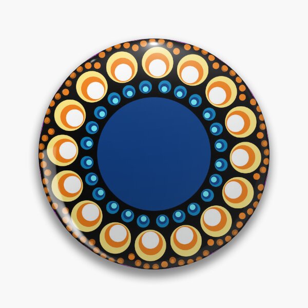 Item preview, Fire Lake Dot Mandala designed and sold by Triplicate Limited.