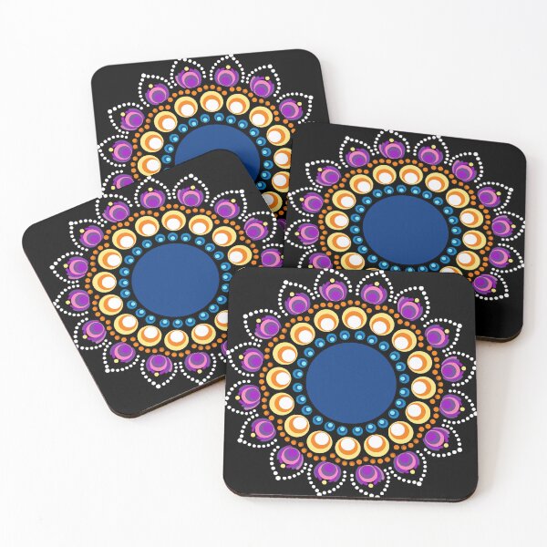 Item preview, Fire Lake Dot Mandala designed and sold by Triplicate Limited.