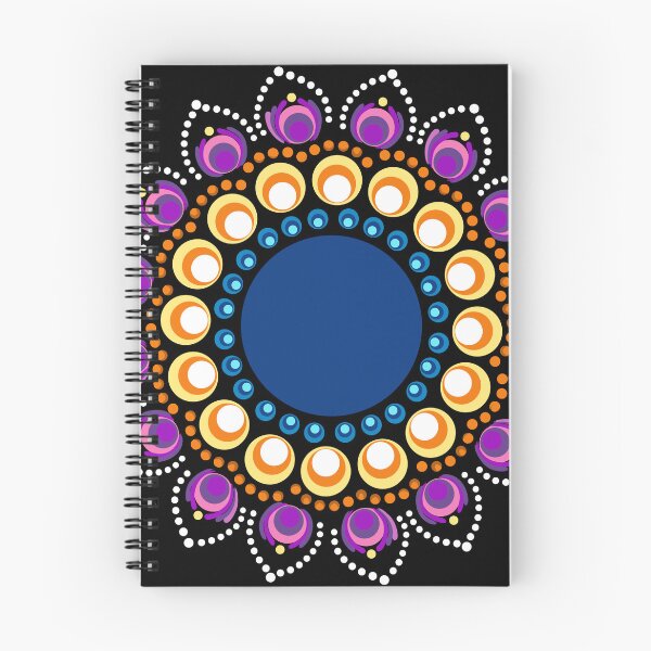 Item preview, Fire Lake Dot Mandala designed and sold by Triplicate Limited.