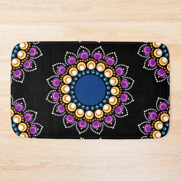 Item preview, Fire Lake Dot Mandala designed and sold by Triplicate Limited.