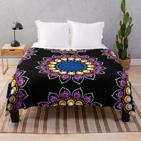 Item preview, Fire Lake Dot Mandala designed and sold by Triplicate Limited.