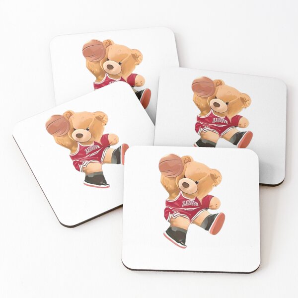 Item preview, bear tedy  basketball designed and sold by SaRa120777.