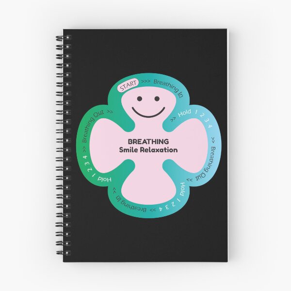 Item preview, Practice Breathing and Relaxing with a Smile Set - Mindfulness Collection designed and sold by kittties.