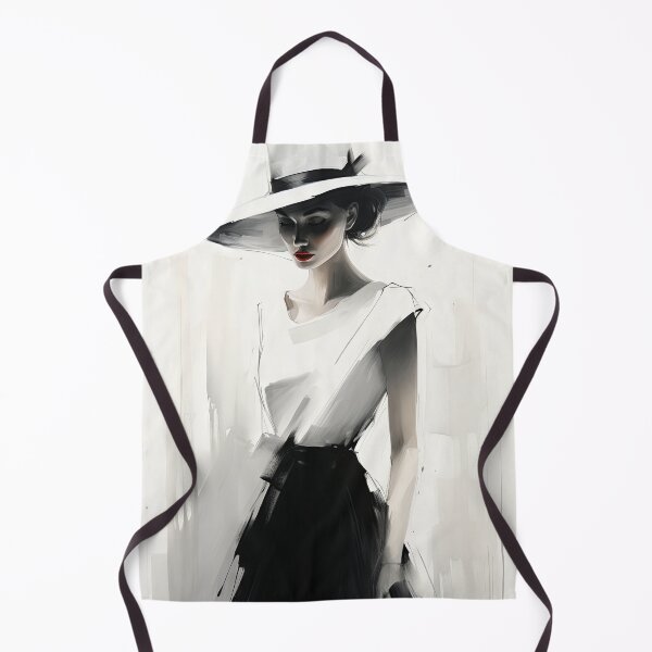 Item preview, High Contrast Elegance: Abstract Power of Fashion's Mystery designed and sold by Piotrek0001.