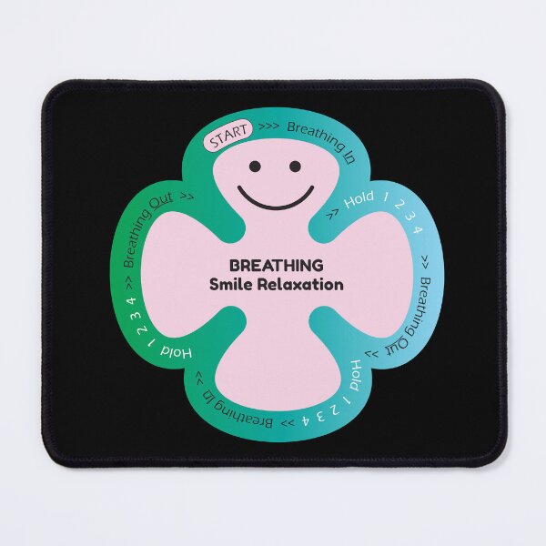 Item preview, Practice Breathing and Relaxing with a Smile Set - Mindfulness Collection designed and sold by kittties.