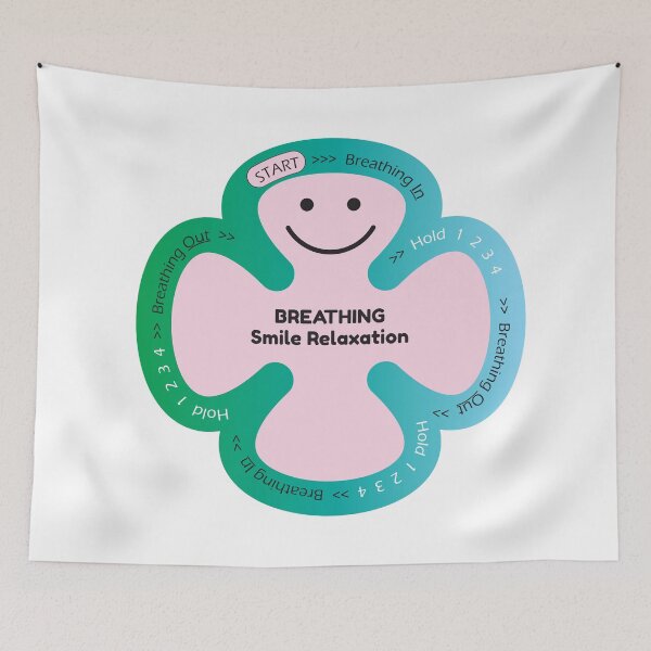 Item preview, Practice Breathing and Relaxing with a Smile Set - Mindfulness Collection designed and sold by kittties.