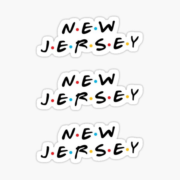 New Jersey Sticker