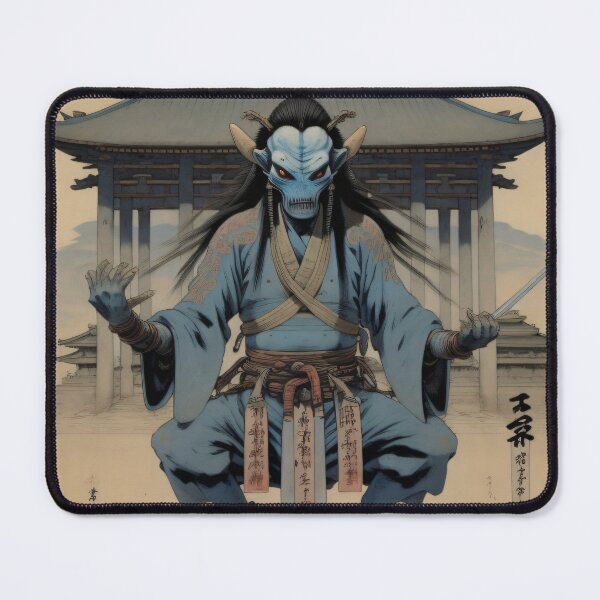 Item preview, An alien in a Japanese temple designed and sold by Amitbasri.