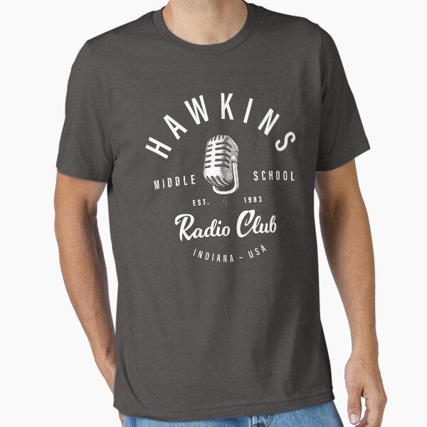 Item preview, Hawkins Middle School Radio Club designed and sold by Candywrap Studio.