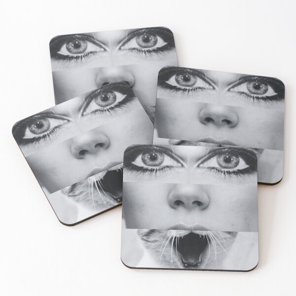 Item preview, Cat mouth collage designed and sold by GasconyPassion.