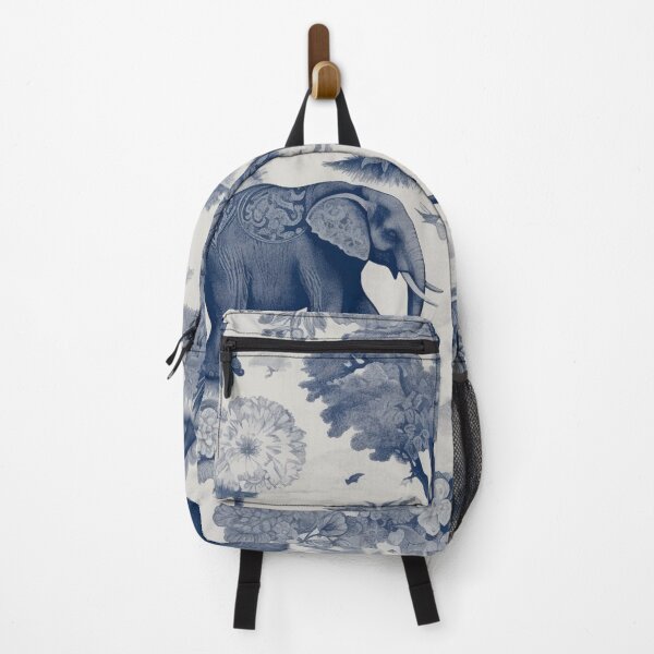 Item preview, Toile De Jouy Elephants designed and sold by Deepestblue.
