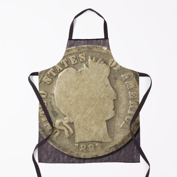 Item preview, 1892 Barber Dime Well Used circulated designed and sold by coinsxcrochet.