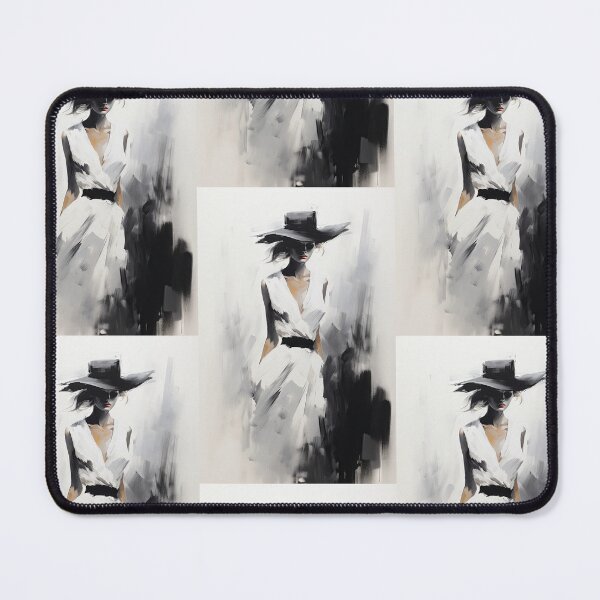 Item preview, High Contrast Elegance: Abstract Power of Fashion's Mystery designed and sold by Piotrek0001.