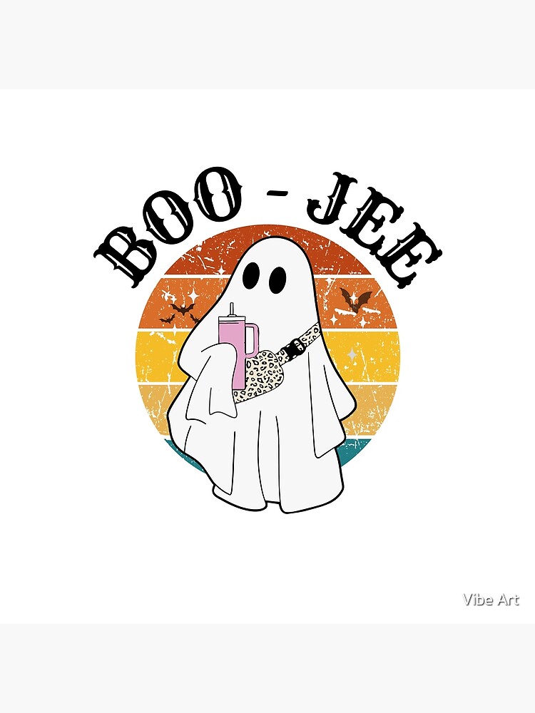 Boo-Jee Stanley funny halloween Tumbler Inspired Cute Ghost with