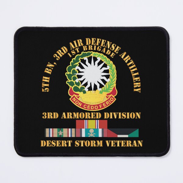 Item preview, Army - 5th Bn, 3rd ADA - 3rd Armored Divi - Desert Storm Veteran X 300 designed and sold by Military Insignia Products.