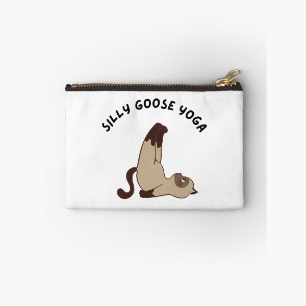Item preview, Silly goose yoga - funny cat designed and sold by jijika119.