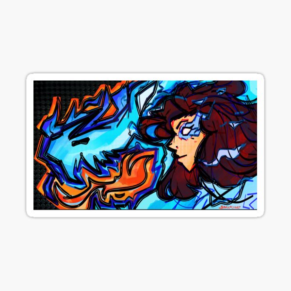 A Dragon’s Spirit Sticker