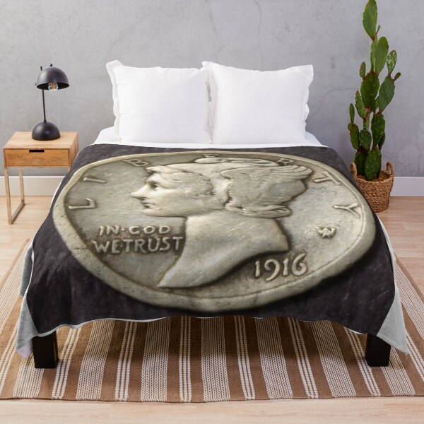 Item preview, 1916 Mercury Dime designed and sold by coinsxcrochet.