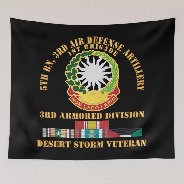 Item preview, Army - 5th Bn, 3rd ADA - 3rd Armored Divi - Desert Storm Veteran X 300 designed and sold by Military Insignia Products.
